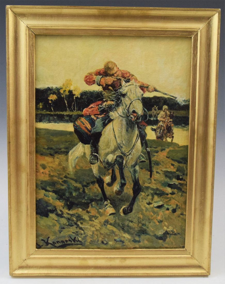 Jan Konarski, Polish O/C (Gallery Label) (1 of 8)