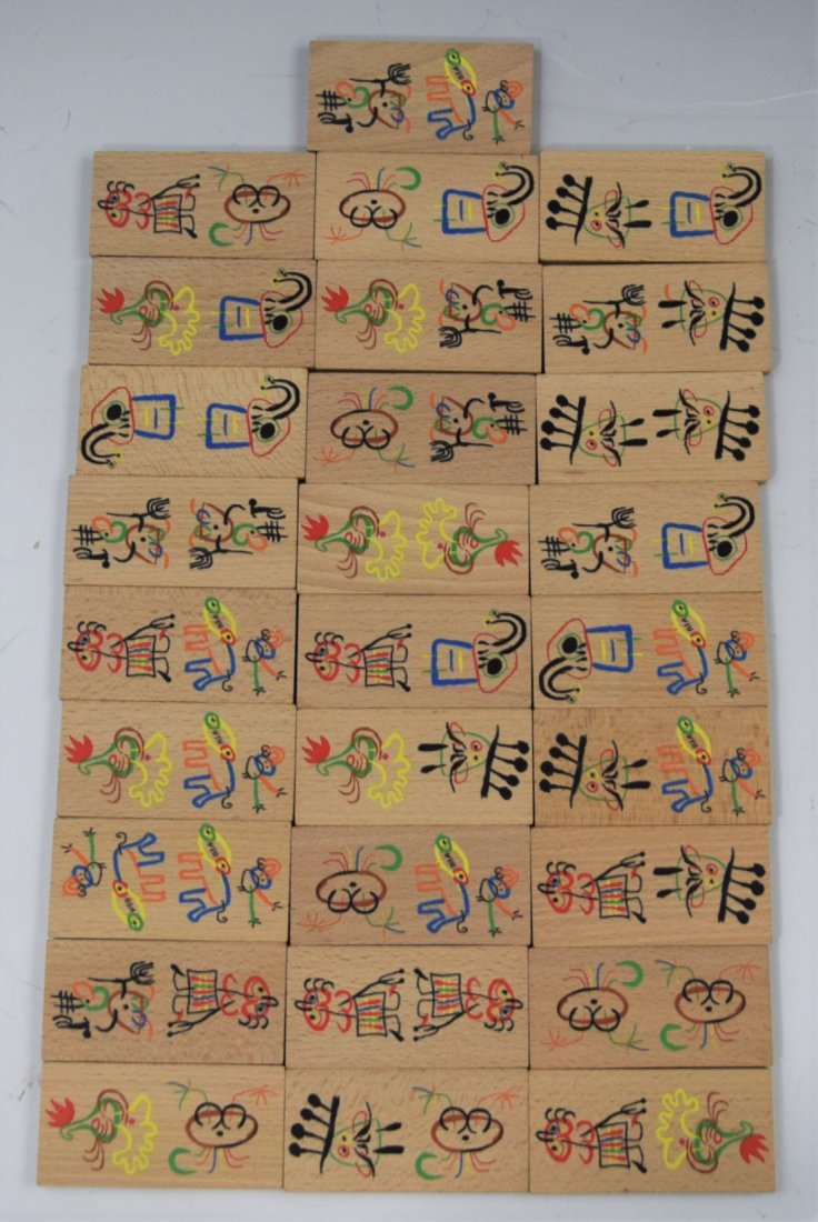 Joan Miro, Dominoes (1 of 7)
