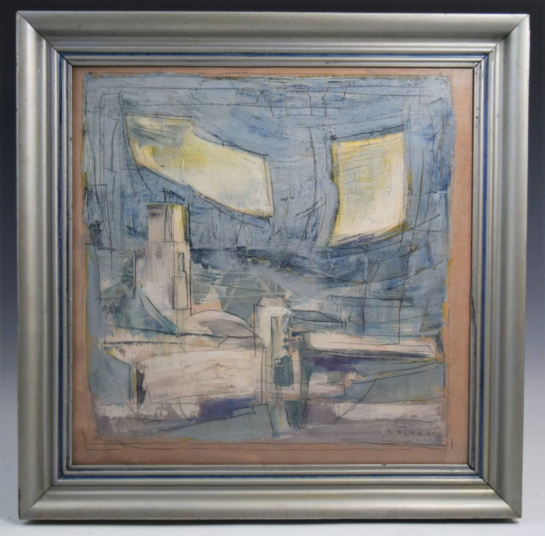 Josef Sima, O/C (Untitled) (1 of 6)