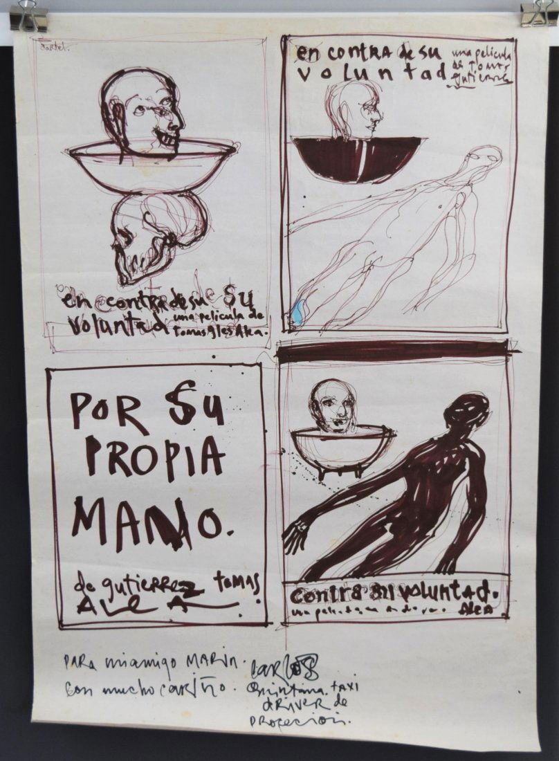 Carlos Quintana, Ink Drawing (Directly From Artist) (1 of 7)