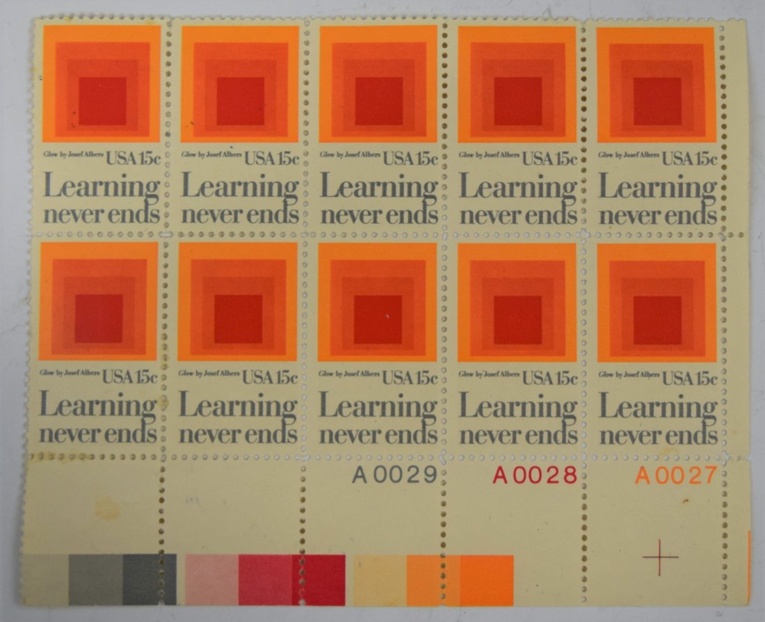 Josef Albers, Stamps (1 of 3)