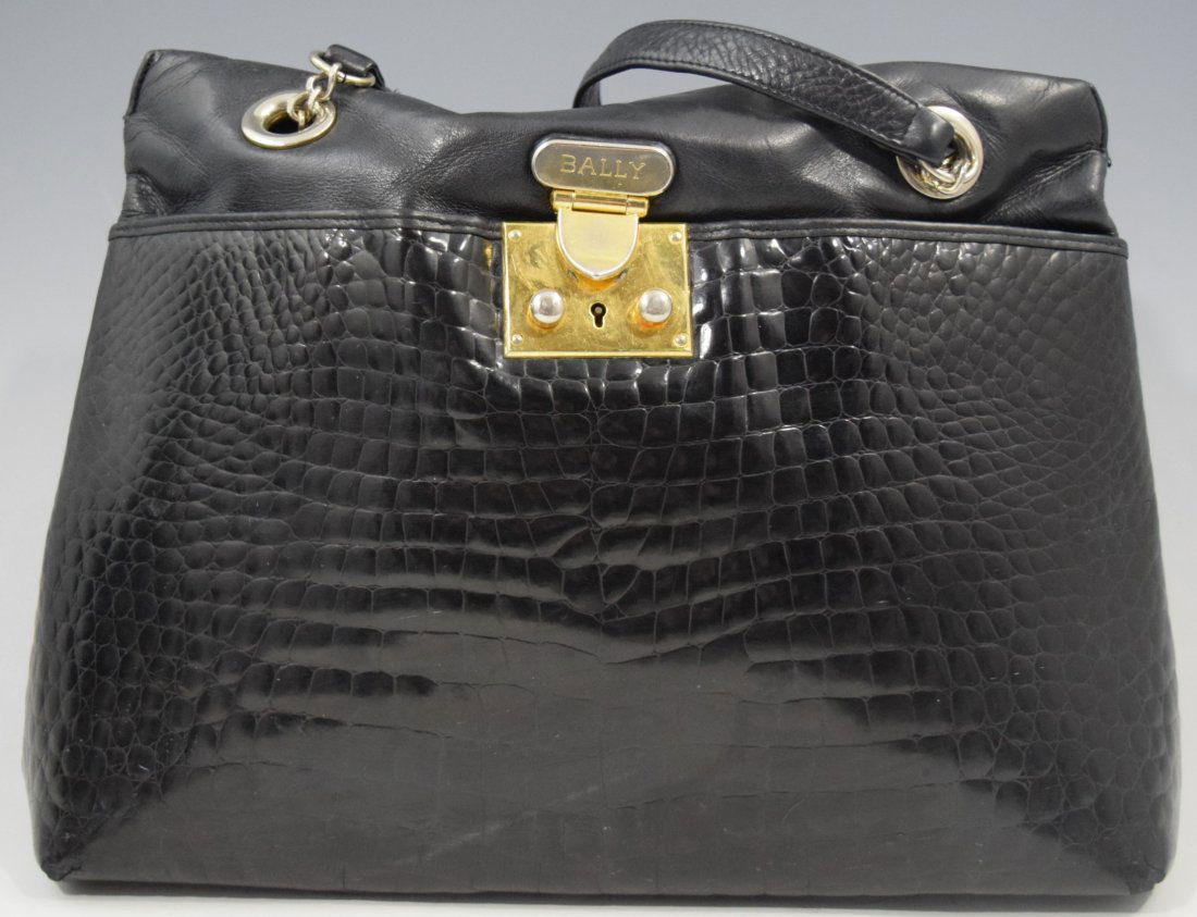 Bally Crocodile Ladies Handbag (1 of 7)