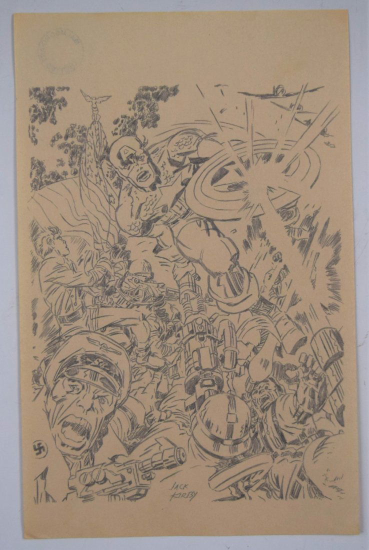 Jack Kirby, Drawing (Gallery Provenance) (1 of 5)