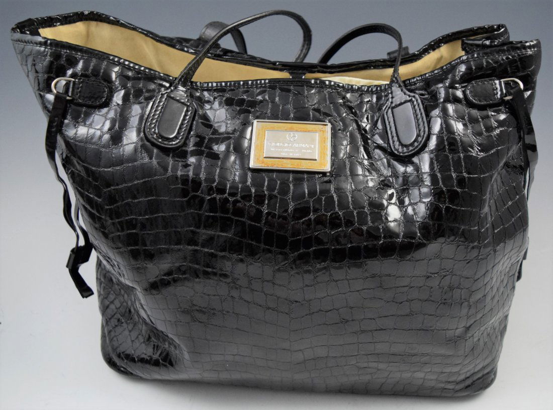 Giorgio Armani, Crocodile Bag (1 of 7)