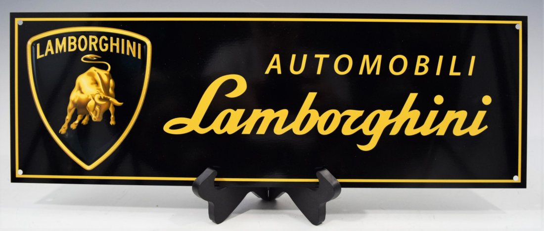 Lamborghini, Car Sign (1 of 3)