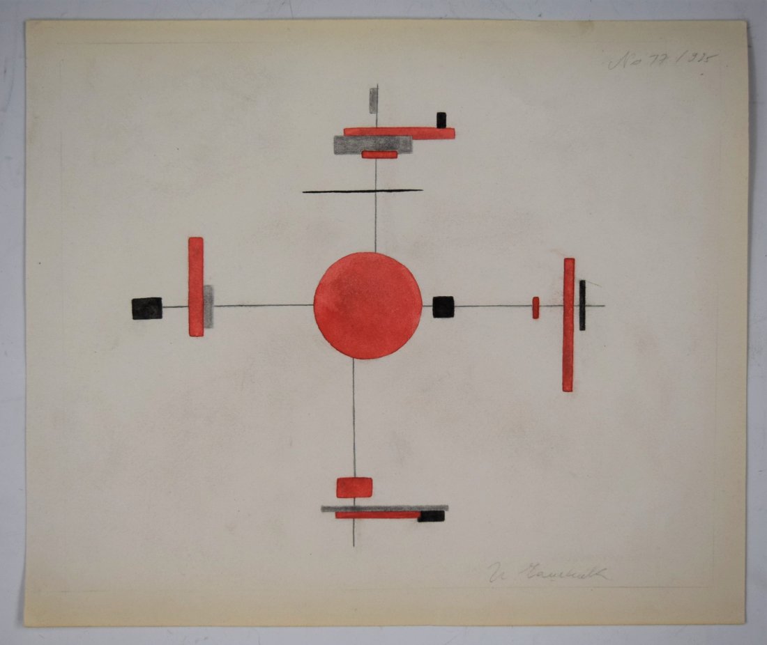 Ilya Chashnik, W/C (Galerie Bargera Purchased) (1 of 4)