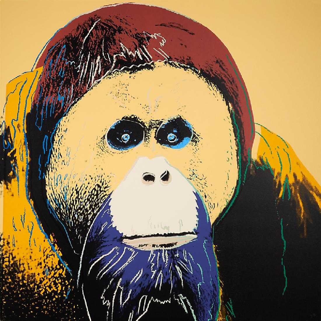 After Andy Warhol Orangutan 1983 (Screenprint) (1 of 1)