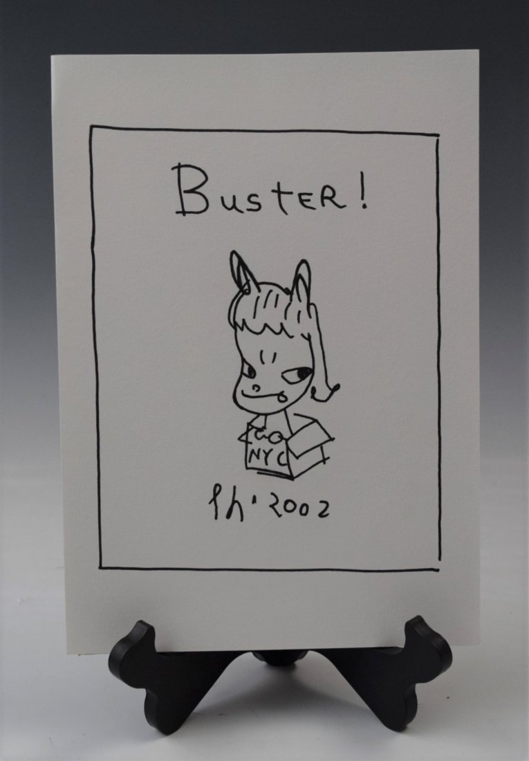 Yoshitomo Nara, Drawing (Untitled) (1 of 8)