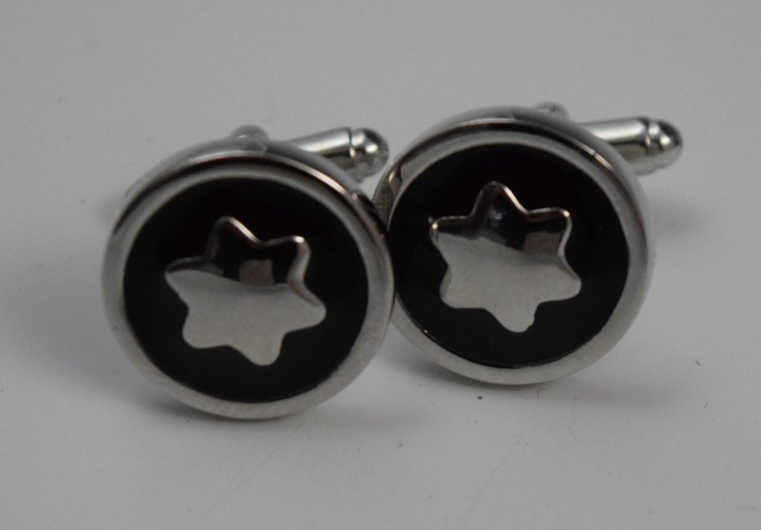 Mont Blanc Mens Cufflinks (1 of 4)