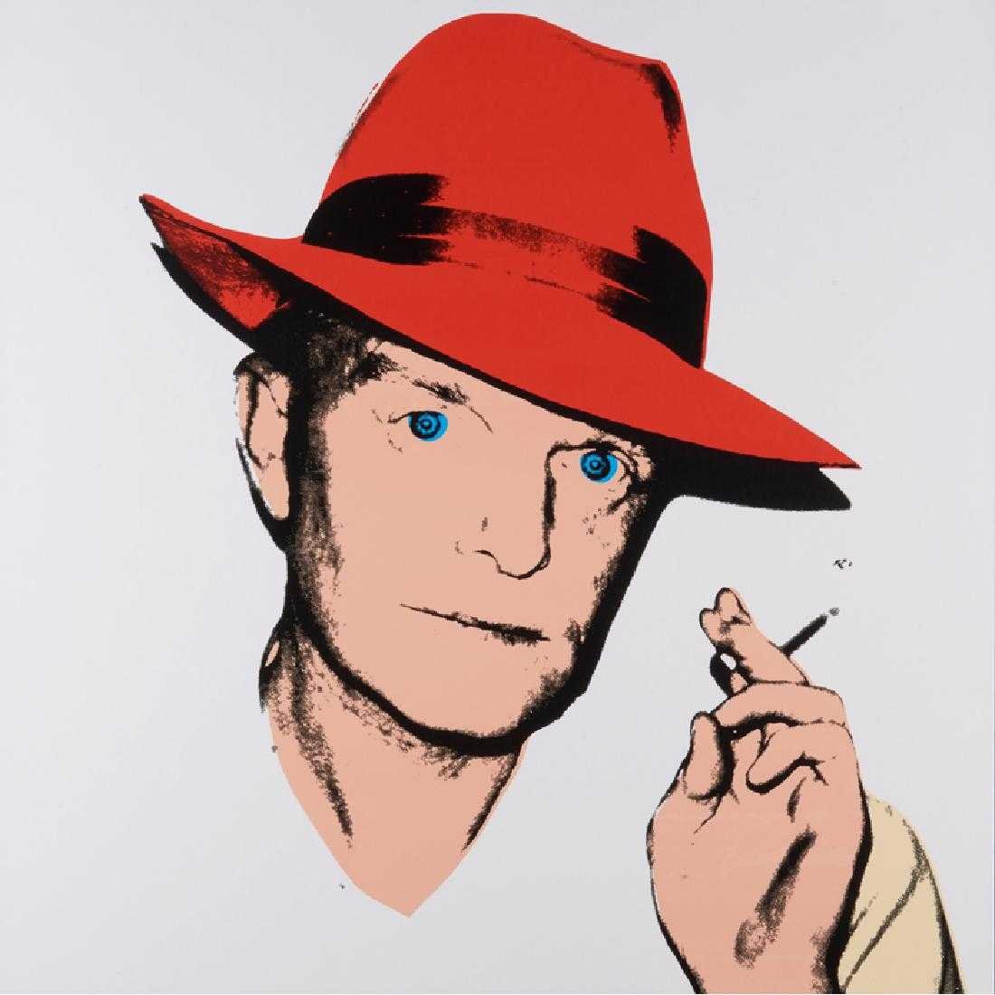 After Andy Warhol Truman Capote Red Hat (Screenprint) (1 of 1)