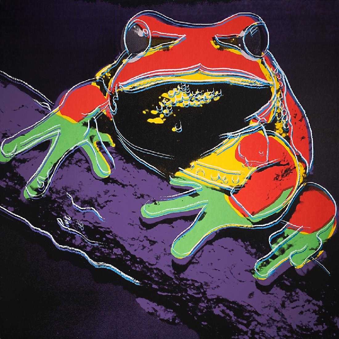 After Andy Warhol Pine Barrens Tree Frog (Screenprint) (1 of 1)