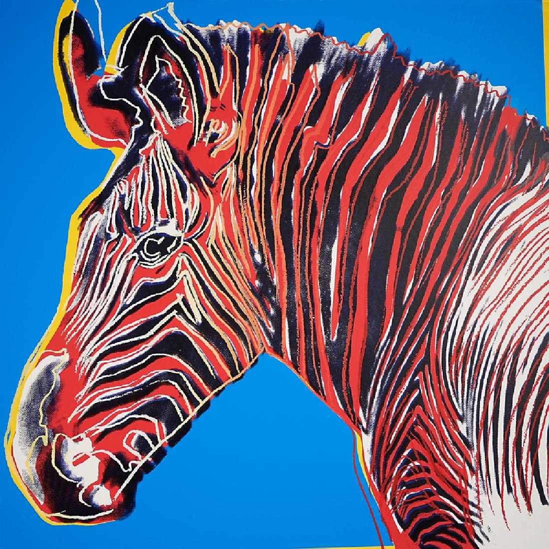 After Andy Warhol Grevy’s Zebra (Screenprint) (1 of 1)