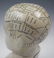 Phrenology by L.N. Fowler Porcelain Head - 9