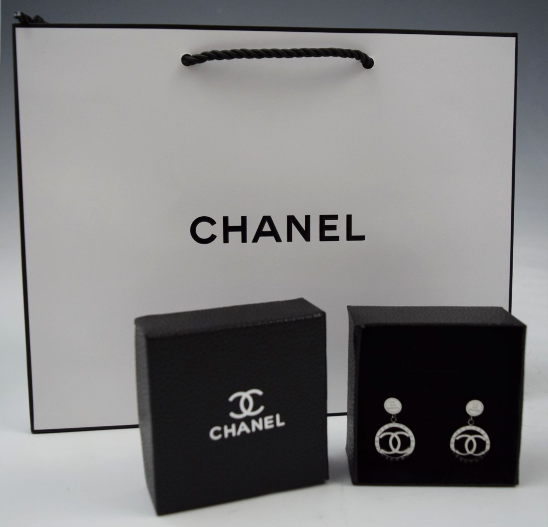 Chanel VIP Earrings (w/box) (1 of 4)