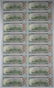 Uncut One Hundred Dollar Bill Paper Currency Sheet - 2
