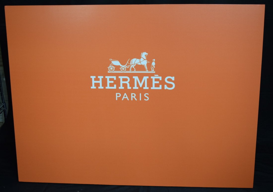 Hermes Advertisement (Silkscreen on Canvas) (1 of 3)