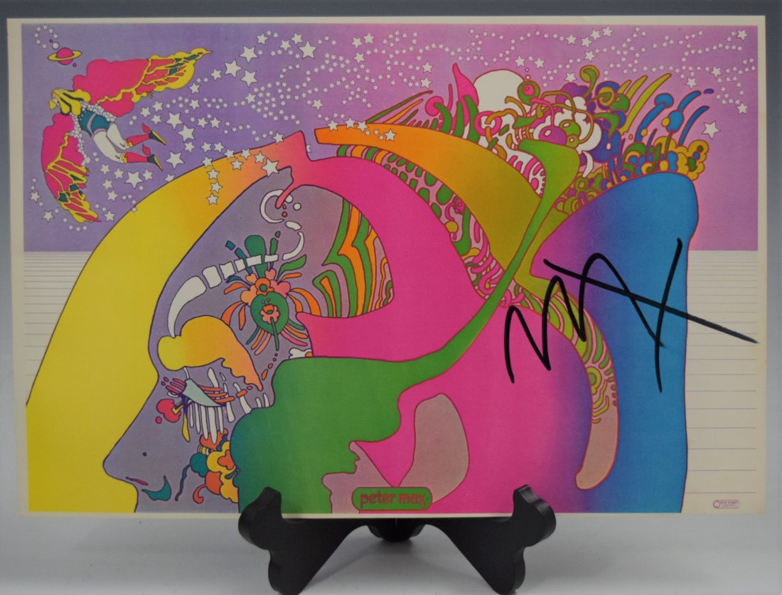 Peter Max, Signed Poster (1 of 4)