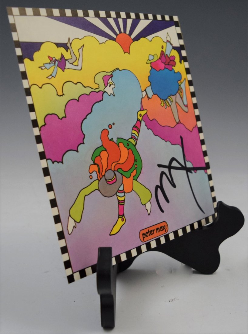 Peter Max, Signed (Poster): PETER MAX