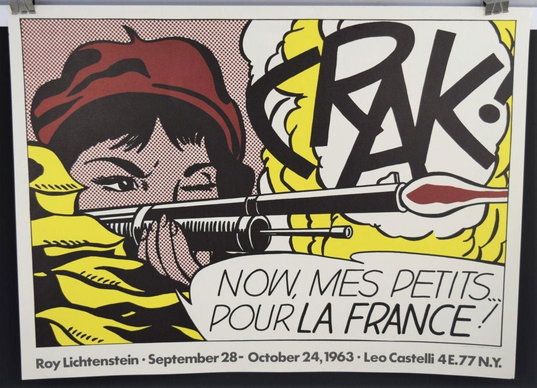 Roy Lichtenstein, CRAK! (1 of 5)