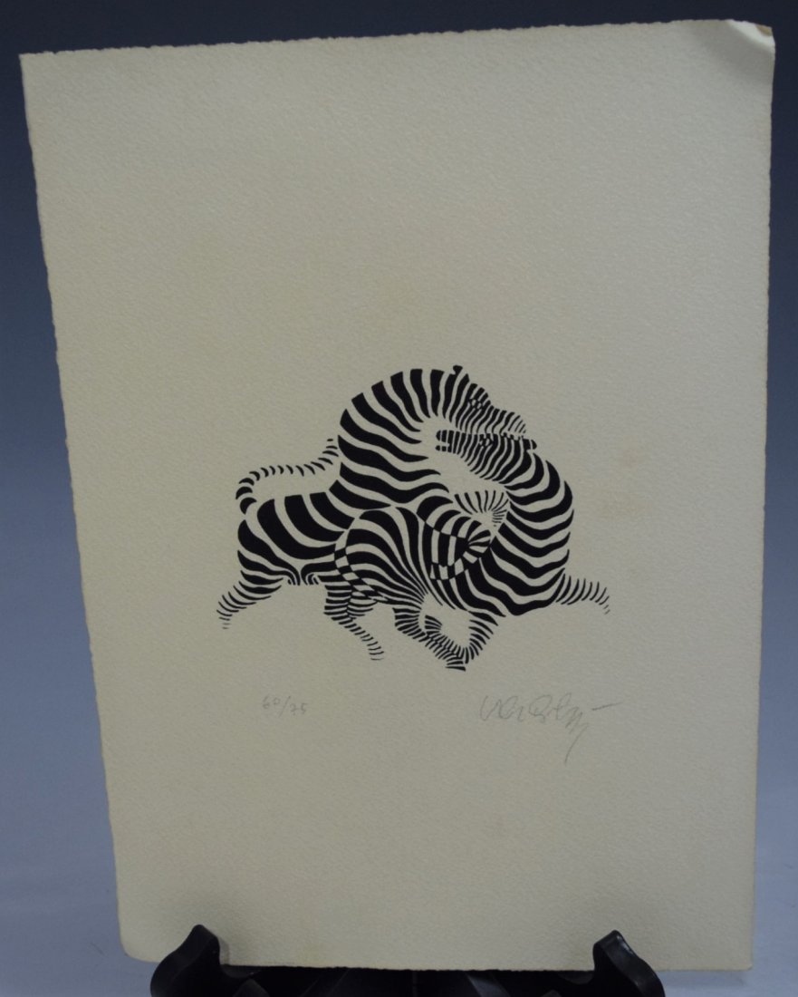 Victor Vasarely, Etching (Signed) (1 of 4)