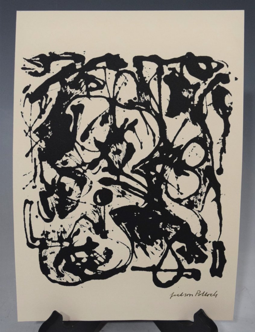 Jackson Pollock, Lithograph (1 of 4)