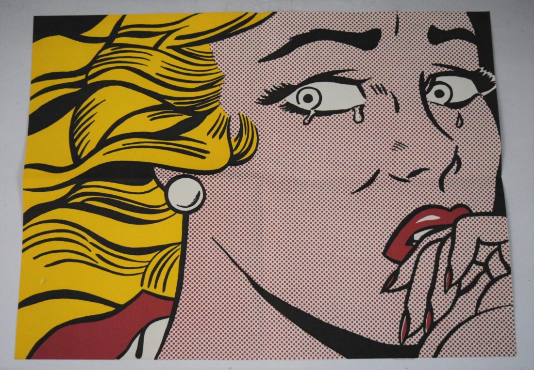 Roy Lichtenstein, Crying Girl (Mailer) (1 of 2)