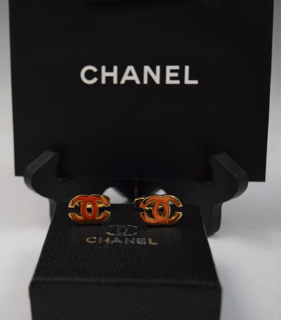 Chanel VIP Cufflinks (w/box) (1 of 5)