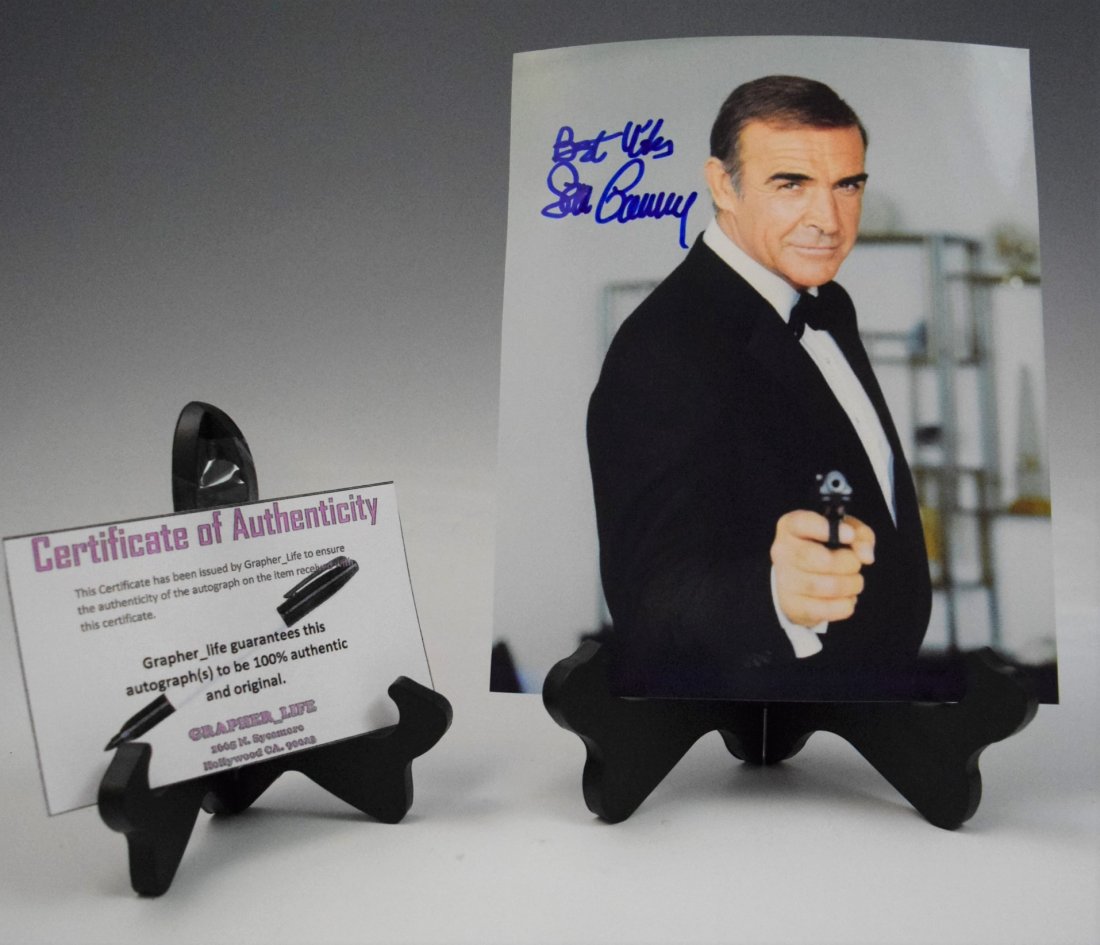 Sean Connery Signed (Photograph) (1 of 2)