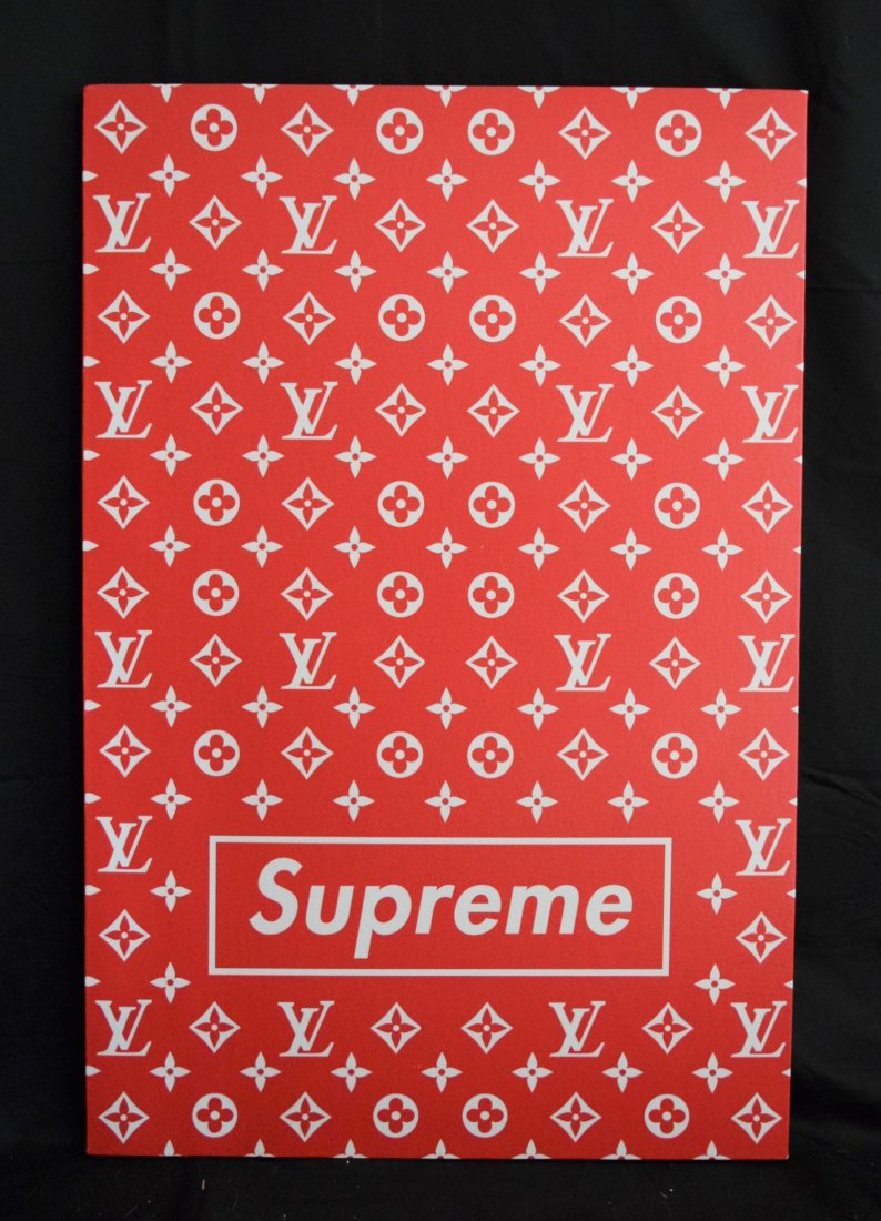 Louis Vuitton Supreme Advertisement (Silkscreen) (1 of 3)
