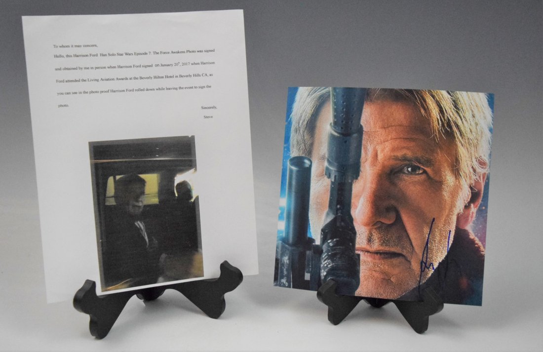 Harrison Ford, Signed (Photograph) (1 of 6)