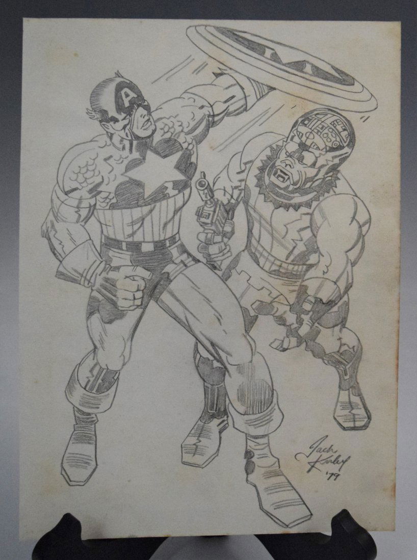 Jack Kirby, Drawing (Study) (1 of 6)