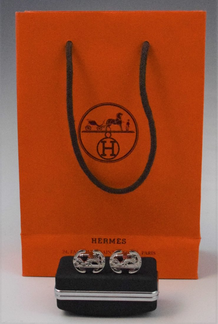 Hermes Cufflinks (w/box) (1 of 5)