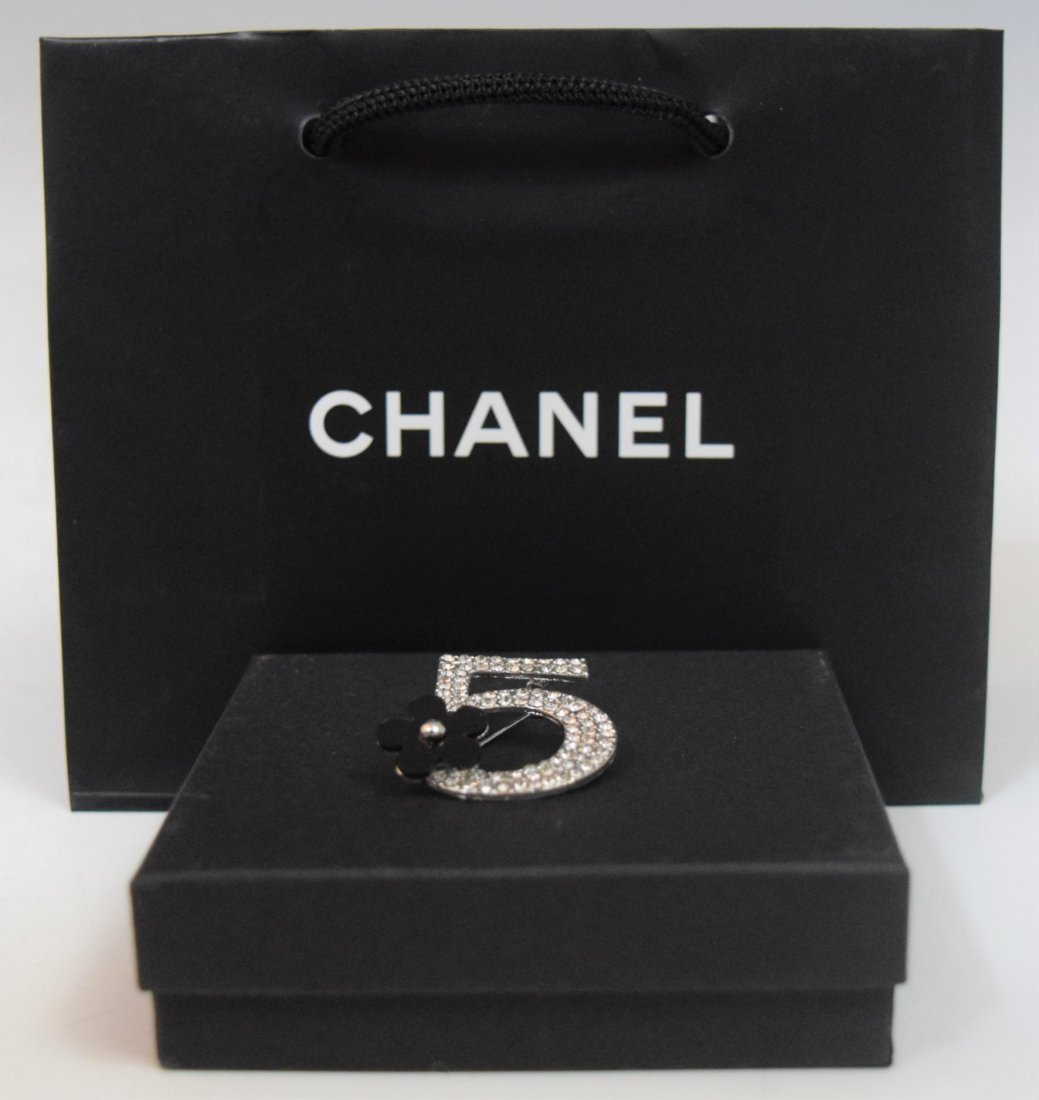Chanel VIP Brooch: CHANEL (PARIS) Brooch, VIP Chanel w/box