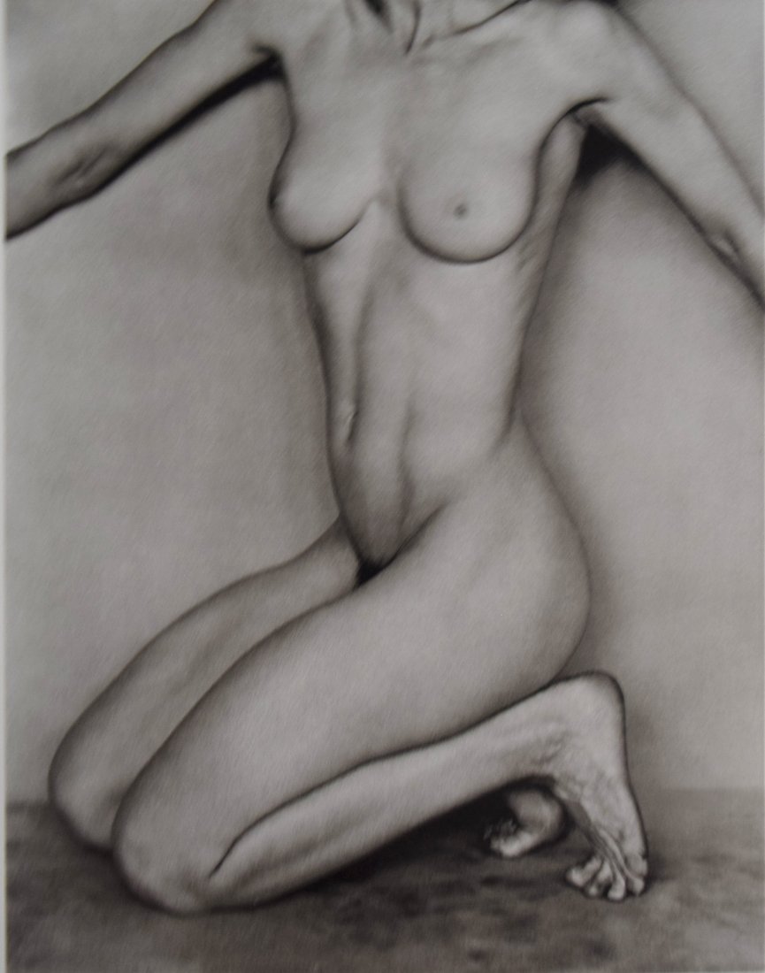 Edward Weston - Nude 1920's: EDWARD WESTON (1886-1958) Nude 1920's Photo-litho, c. 1970's Printed in Hong Kong 9" x 7"
