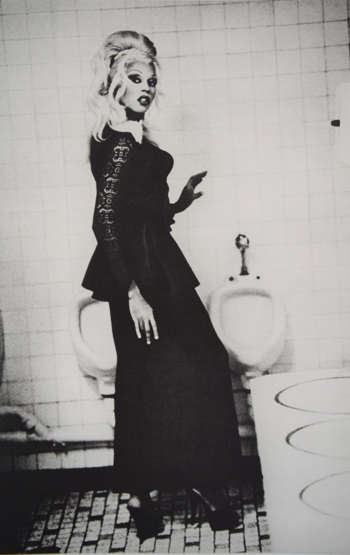Ellen Von Unwerth - Rupaul, New York 1993: ELLEN VON UNWERTH B. 1954 Rupaul, New York 1993 Sheet-fed gravure c. 1994 Printed in Japan 14" x 9"
