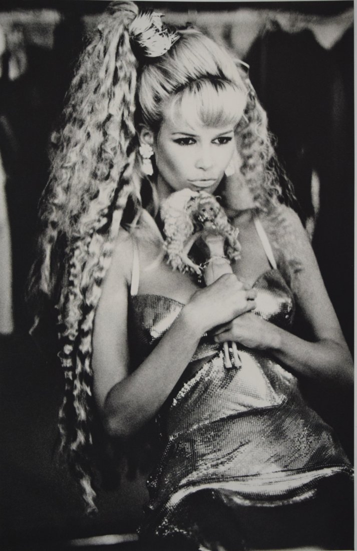 Ellen Von Unwerth - Clavdia with a Toy: ELLEN VON UNWERTH B. 1954 Clavdia with a Toy Sheet-fed gravure c. 1994 Printed in Japan 14" x 9"