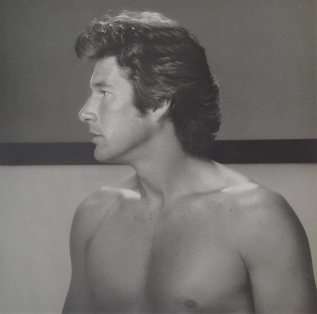 Robert Mapplethorpe - Richard Gere 1983: ROBERT MAPPLETHORPE (1946-1989) Richard Gere 1983 Sheet-fed gravure c. 1985 Printed in Spain 10" x 10"
