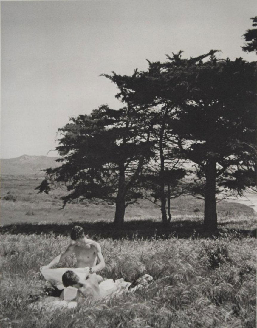 Bruce Weber - Tim and Max, 1987: BRUCE WEBER (b. 1946) Tim and Max, 1987 Sheet-fed gravure c. 1989 Printed in Spain 11" x 8 1/2"