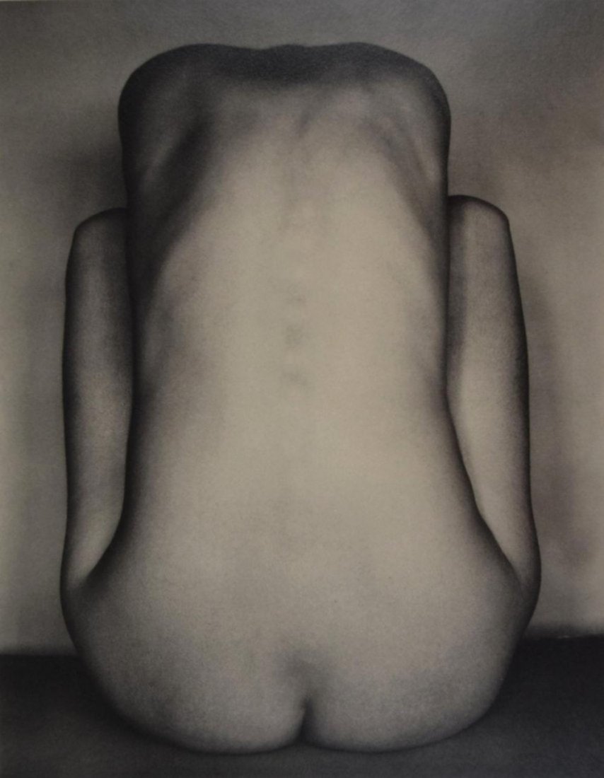 Edward Weston - Nude 1934: EDWARD WESTON (1886-1958) Nude 1934 Photo-litho, c. 1970's Printed in Hong Kong 9" x 7 1/2"