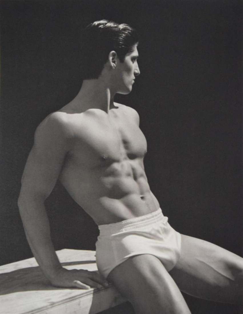 Bruce Weber - Tony Ward, 1985: BRUCE WEBER (b. 1946) Tony Ward, 1985 Sheet-fed gravure c. 1989 Printed in Spain 11" x 8 3/4"