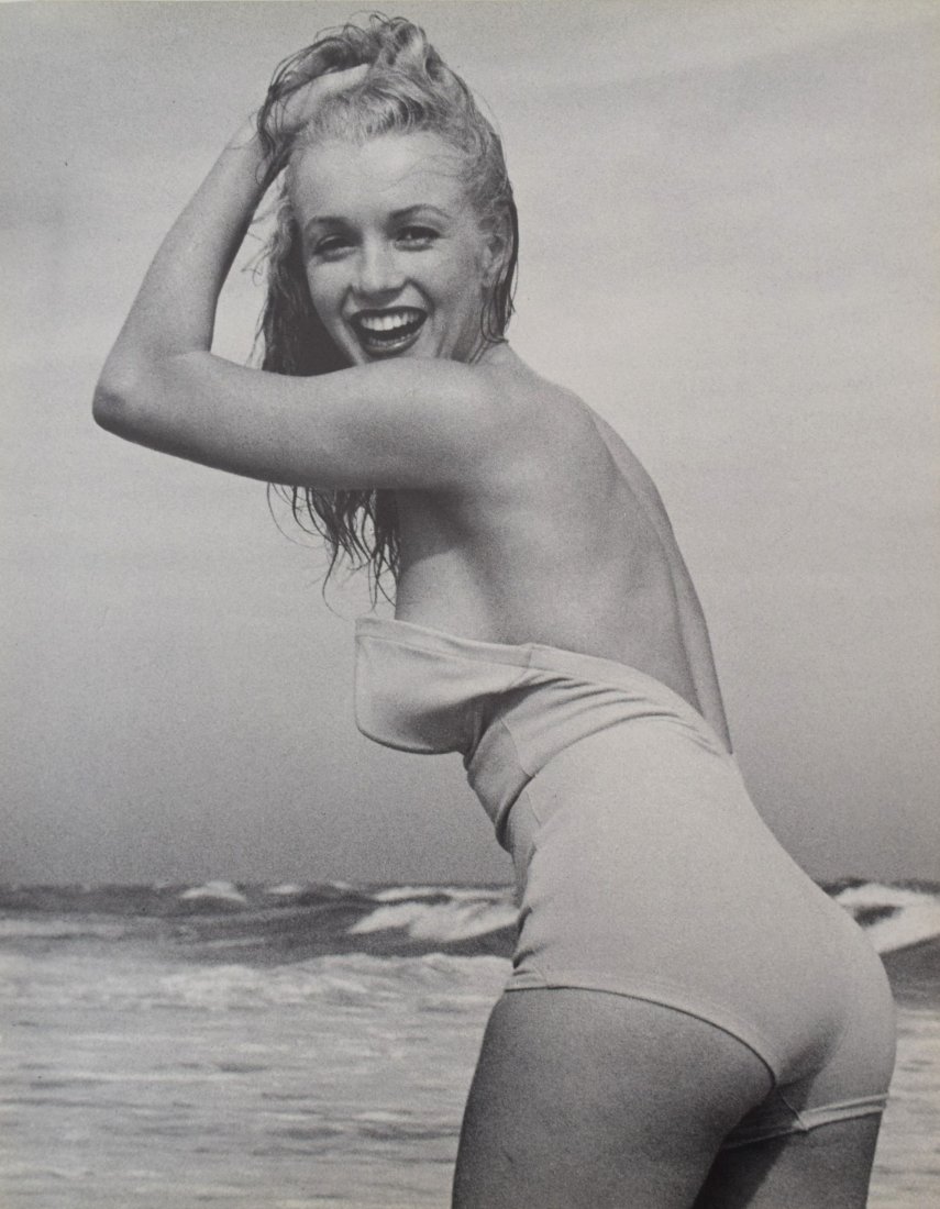 Andre de Dienes - Marilyn Monroe: ANDRE DE DIENES (1913-1985) Marilyn Monroe Photogravure c.1985 Printed in America 12" x 9 1/2"