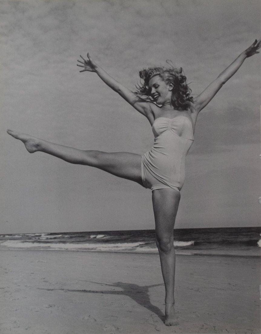 Andre de Dienes - Marilyn Monroe: ANDRE DE DIENES (1913-1985) Marilyn Monroe Photogravure c.1985 Printed in America 12" x 9 1/2"