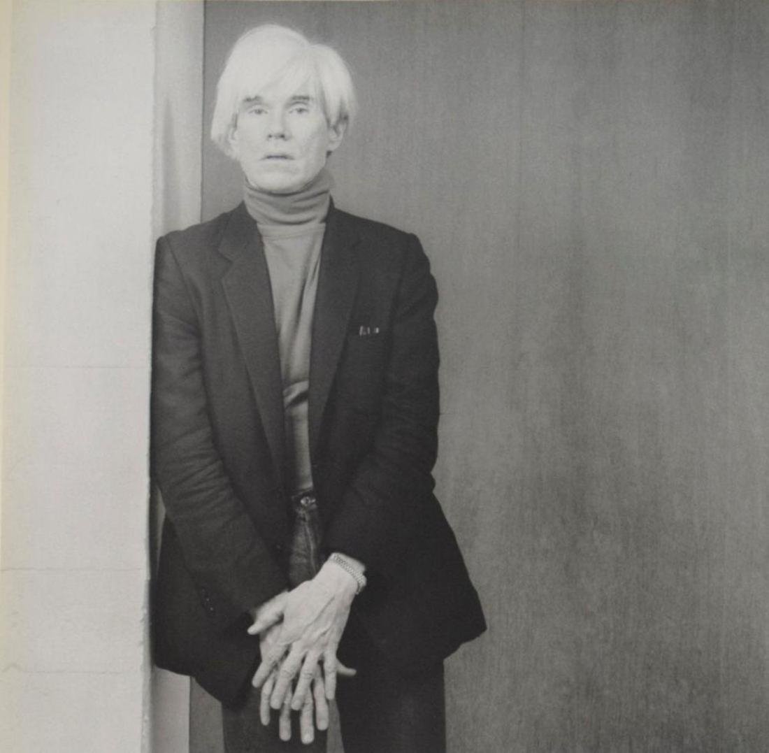 Robert Mapplethorpe - Andy Warhol 1983: ROBERT MAPPLETHORPE (1946-1989) Robert Mapplethorpe - Andy Warhol 1983 Sheet fed gravure c. 1988 Printed in Spain 9 3/4" x 10"