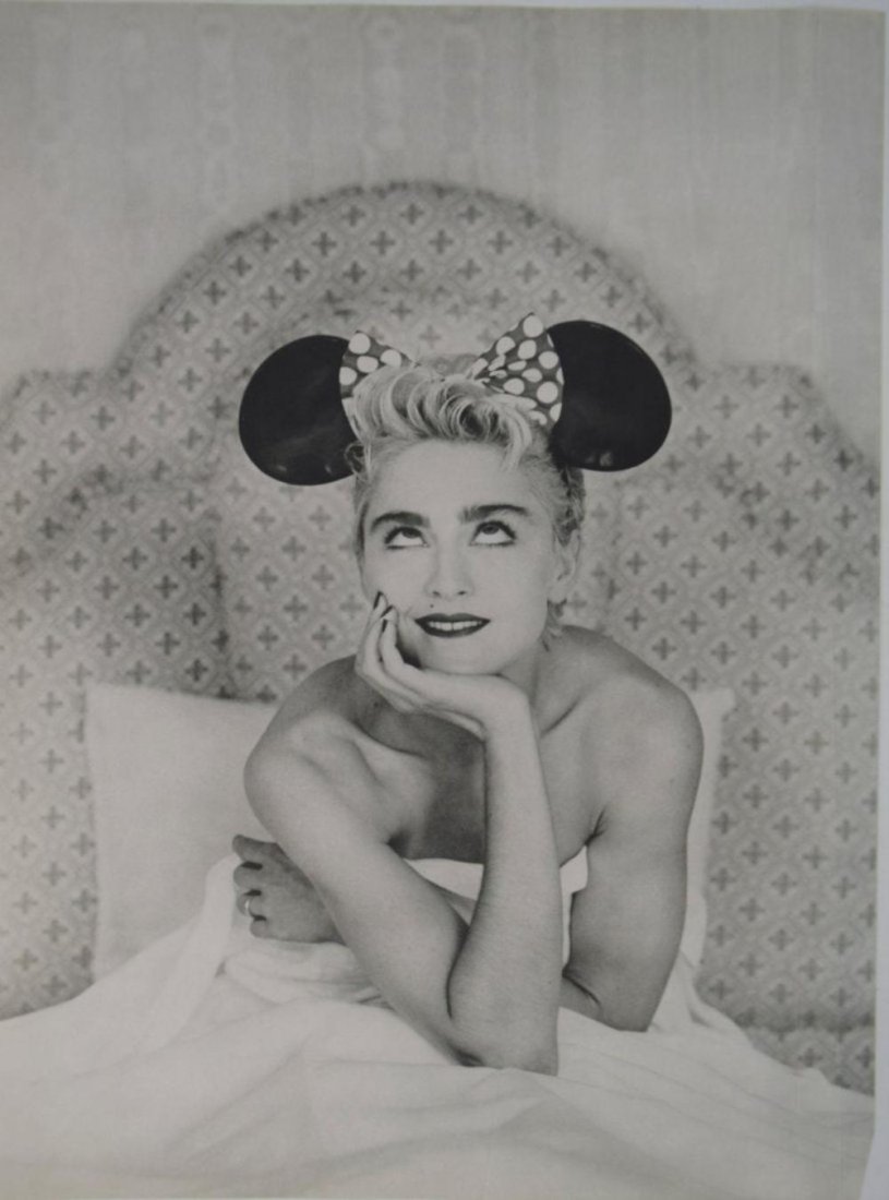 Herb Ritts - Madonna, Tokyo, 1987: HERB RITTS (1952-2002) Madonna, Tokyo, 1987 Sheet-Fed Gravure C. 1988 Printed in Japan 14" x 11"