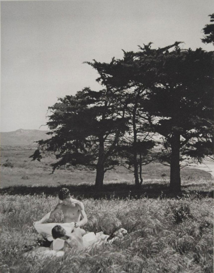 Bruce Weber - Tim and Max, 1987: BRUCE WEBER (b. 1946) Tim and Max, 1987 Sheet-fed gravure c. 1989 Printed in Spain 11" x 8 1/2"