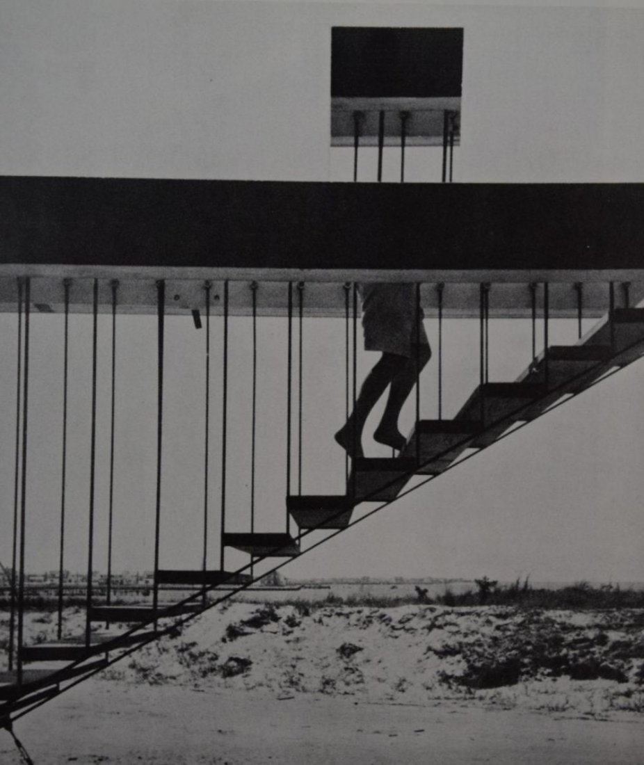 Andre Kertesz - Disappearing Act, New York: ANDRE KERTESZ (1894-1985) Disappearing Act, New York Photo litho, 1972 Printed in America 8" x 7"