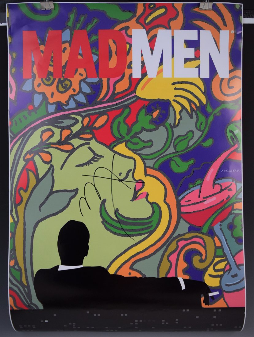 Peter Max, Signed Poster (Mad Men) (1 of 3)