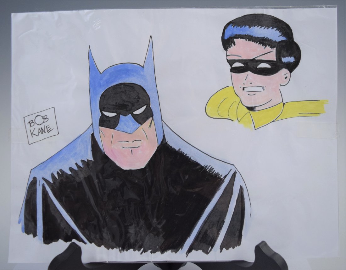 Bob Kane, Drawing (Batman & Robin) (1 of 4)