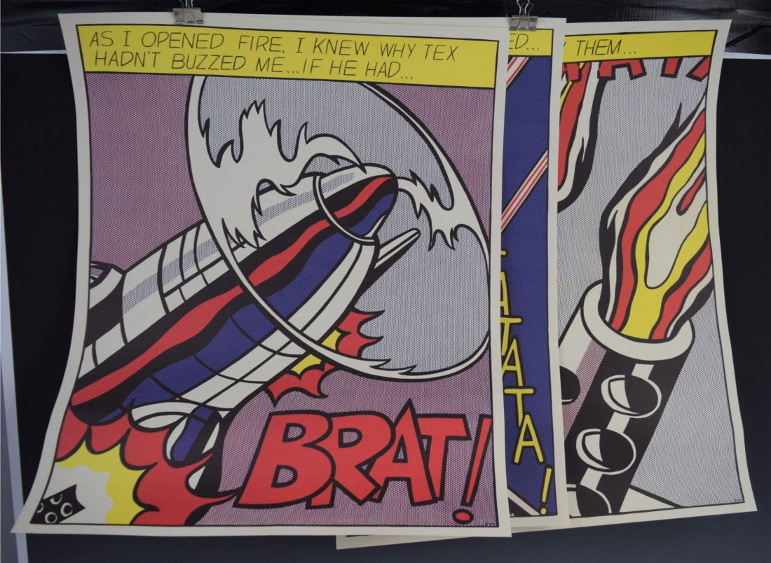Roy Lichtenstein, As I Opened Fire (1 of 11)
