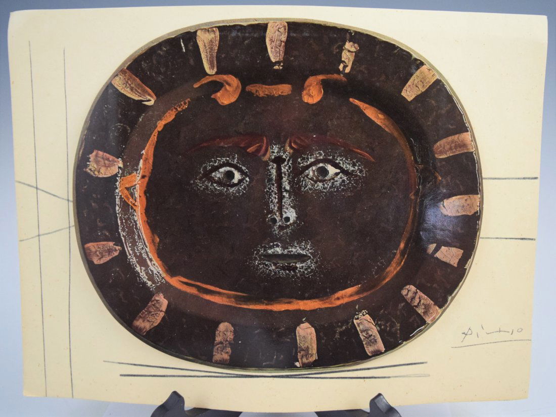 Pablo Picasso, Signed Ceramics (Print) (1 of 5)